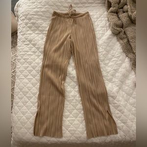 Topshop gold pants ✨